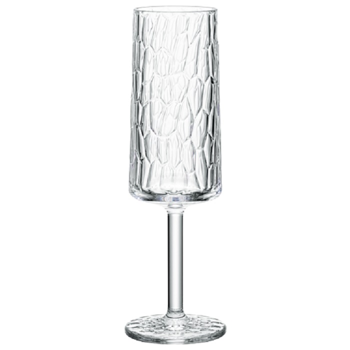 Бокал-флюте 170 мл. d=50 мм. h=197 мм. поликарбонат, прозрачн.  Айс Bonna /1/4/48/