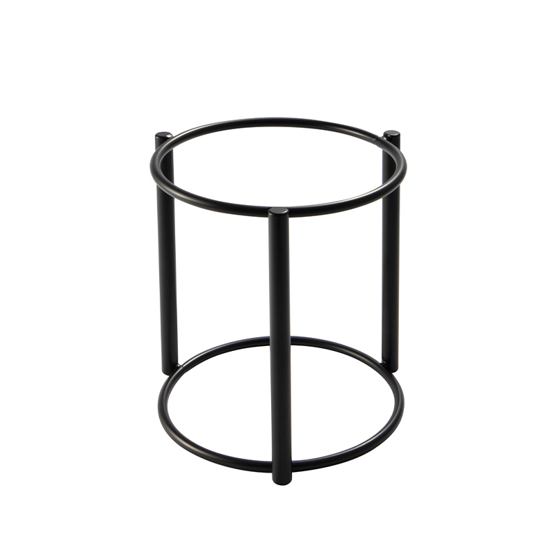 Подставка для фуршетных блюд d=19/19 см, h=20 см. нерж. черная Abert /1/12/