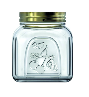 Банка для сыпучих прод.  500 мл. с метал. крышкой Хоммейд /1/24/576/ Банка для сыпучих прод.  500 мл. с метал. крышкой Хоммейд /1/24/576/