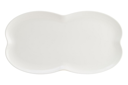 Блюдо для подачи 350*190 мм. Белый, форма Ист Bonna /1/6/432/ ВДОХНОВЕНИЕ