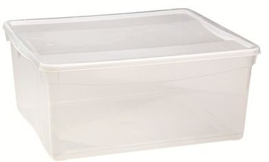 Контейнер для продуктов прямоуг. 18 л. 40*33,5*17 см. п/п Кристалл  (433247201) /1/6/ Контейнер для продуктов прямоуг. 18 л. 40*33,5*17 см. п/п Кристалл  (433247201) /1/6/