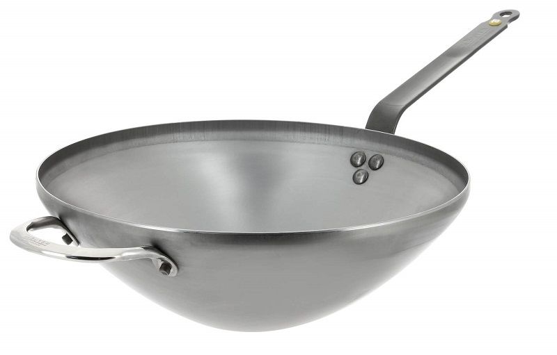 Сковорода Wok d=32 см. h=12 см. 5,15 л. (индукция) с 2 ручками Mineral B De Buyer /1/3/