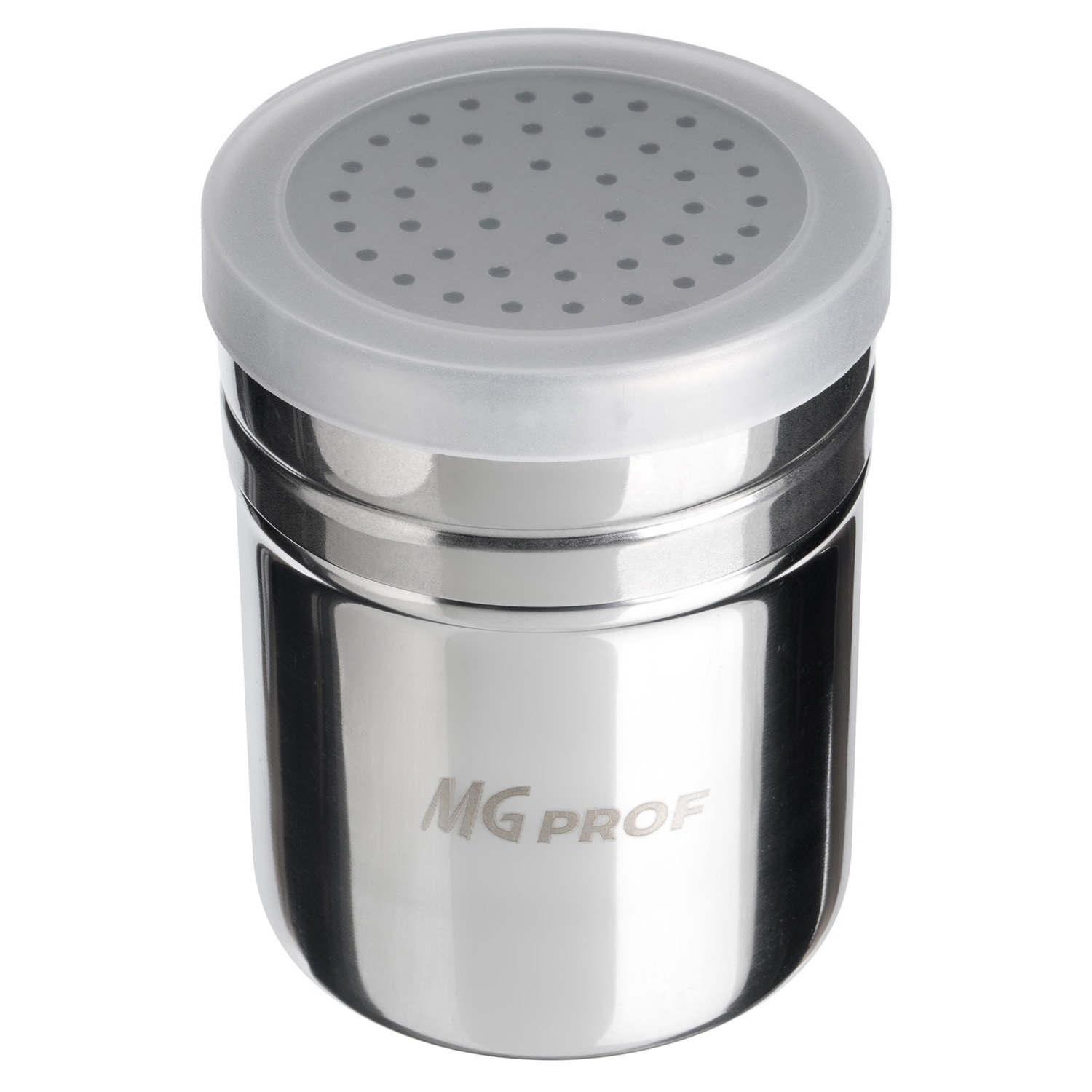 Емкость для сыпучих прод. 0,3 л. с мелк. отверст. нерж. MGprof /1/