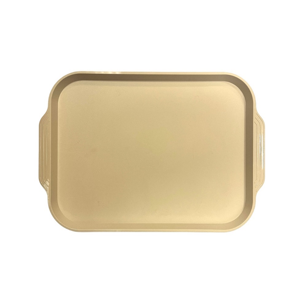 Поднос 45*34,5 см. бежевый (106) поверхность шагрень MGprof /1/10/