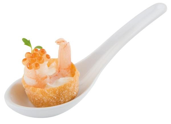 Ложка для комплимента 13,5*4,5 пластик APS /1/12/ АКЦИЯ