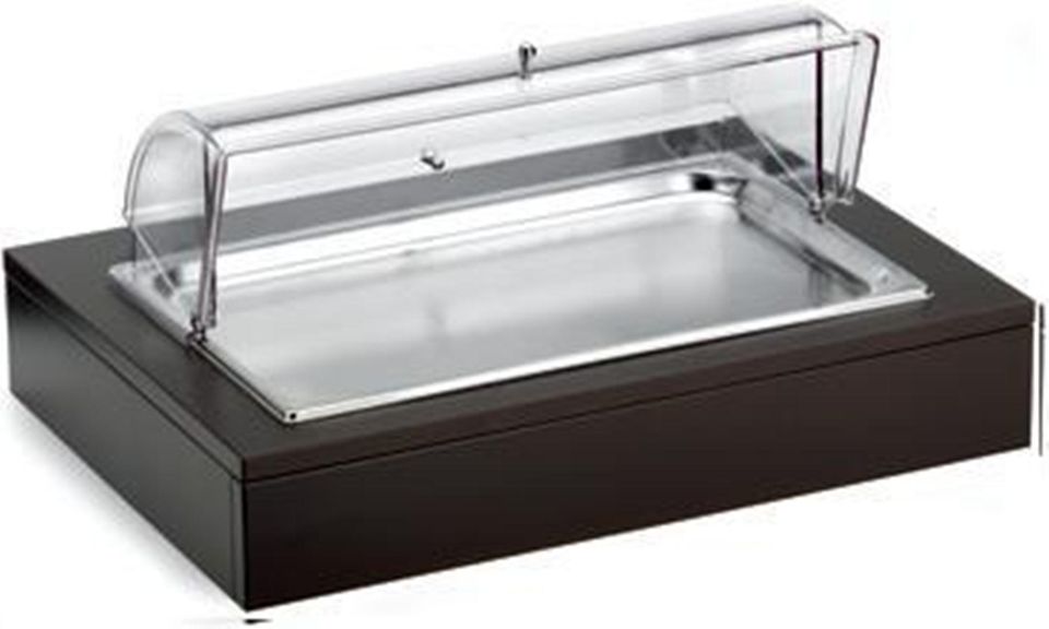 Поднос сервировочный 64*46 см. нерж. Roll-Top поликарбонат, с охлаждением Pinti /1/ Под заказ