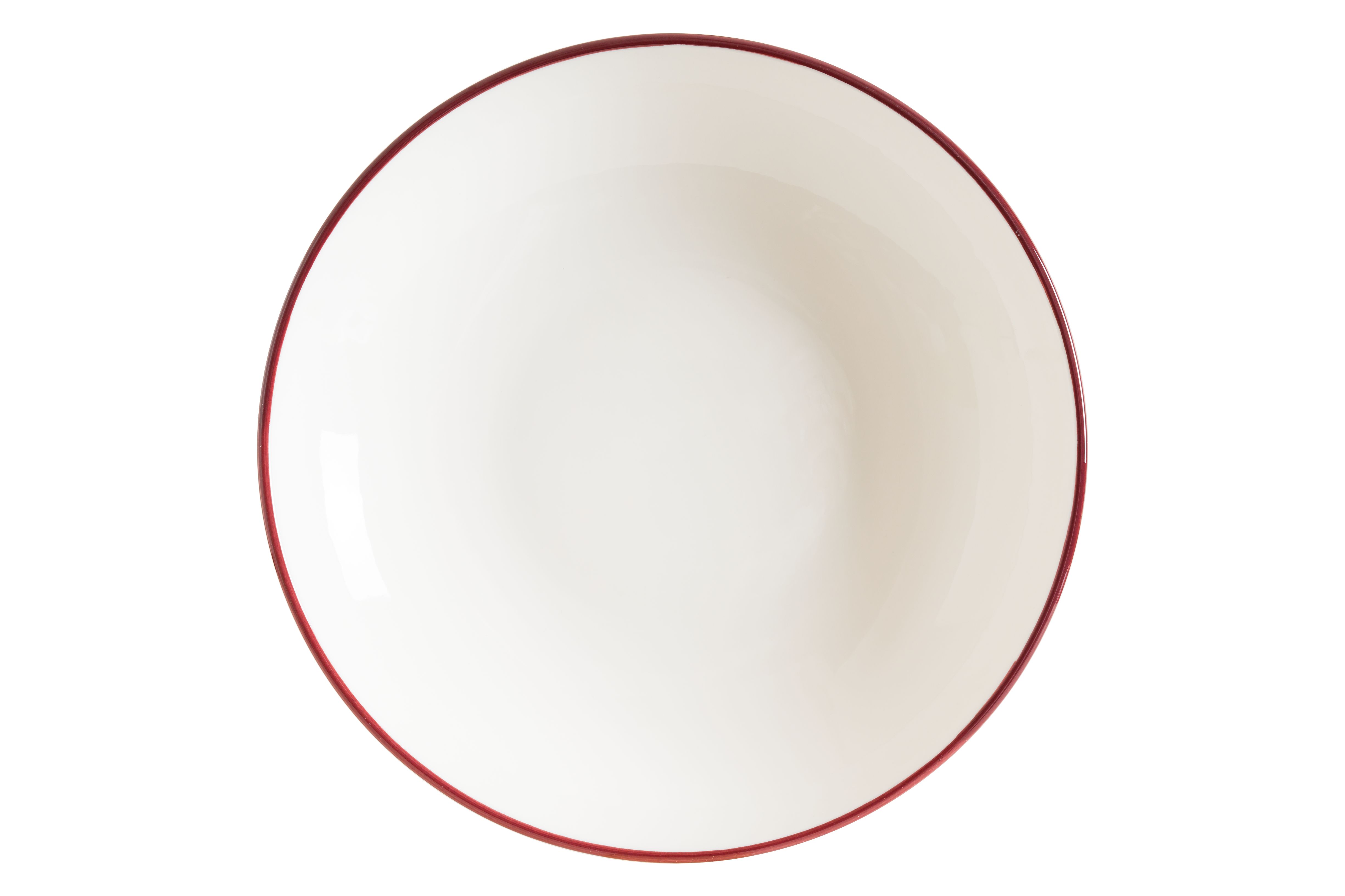 Тарелка d=250 мм. глубокая 1300 мл. h=50 мм. Линеа Бургундия, форма Банкет Bonna /1/6/1152/