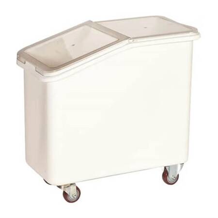 Контейнер для сыпучих продуктов  82 л 340*720*710 мм. (-5°C /+60°C) п/п на колесах, с совком, белый GP /1/4/