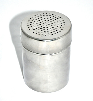 Емкость для сыпучих прод. 0,3 л. с мелк. отвер. нерж. MGsteel /1/144/ Емкость для сыпучих прод. 0,3 л. с мелк. отвер. нерж. MGsteel /1/144/