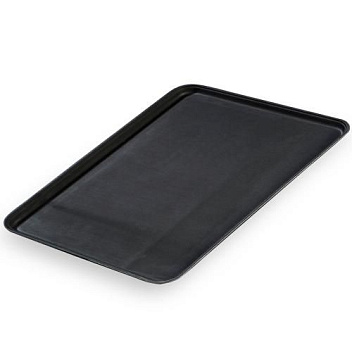 Поднос прорезиненный прямоуг. 46*36 см. черный MGprof /1/12/ Поднос прорезиненный прямоуг. 46*36 см. черный MGprof /1/12/