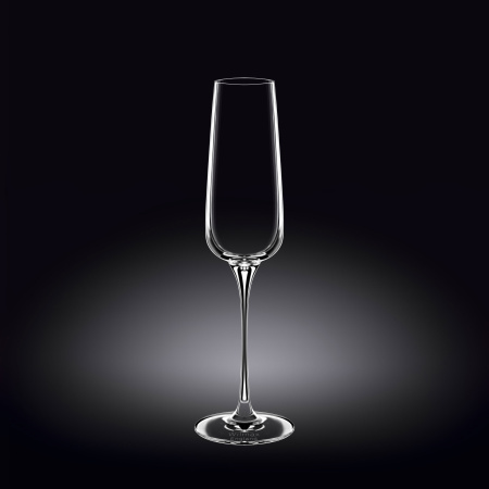 Бокал-флюте 270 мл. d=45 мм. h=270 мм. хр.стекло Илона Wilmax /1/2/24/