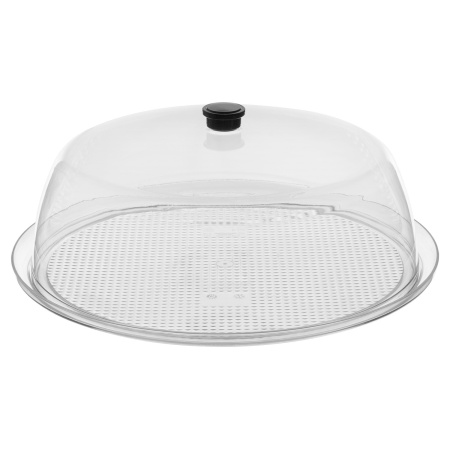 Крышка d=35 см. h=13 см. поликарбонат, прозрачная (поднос 76841,76849,76857) GP /1/12/ ВДОХНОВЕНИЕ