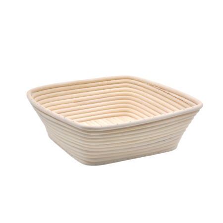 Форма для расстойки теста 250*250 мм. h=85 мм. квадратная, из лозы (ротанга) /1/ Форма для расстойки теста 250*250 мм. h=85 мм. квадратная, из лозы (ротанга) /1/