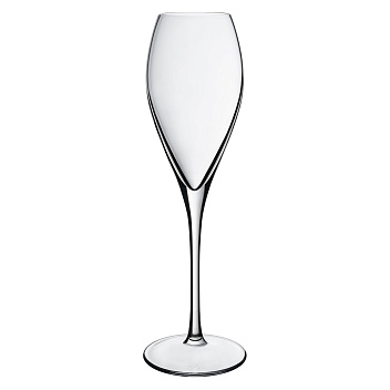 Бокал-флюте 225 мл. d=45 мм. h=255 мм. Венето  тонкий край /12/432/ Бокал-флюте 225 мл. d=45 мм. h=255 мм. Венето  тонкий край /12/432/