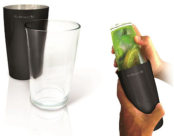 Шейкер 0,45/0,85 л. 28 см. нерж. Boston со стекл. стаканом VB /1/10/ АКЦИЯ Шейкер 0,45/0,85 л. 28 см. нерж. Boston со стекл. стаканом VB /1/10/ АКЦИЯ