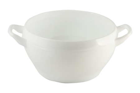 Бульонница 500 мл. d=120 мм. h=60 мм. с ручками штабелир. Ресторан /6/24/576/ Бульонница 500 мл. d=120 мм. h=60 мм. с ручками штабелир. Ресторан /6/24/576/