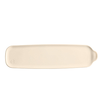 Блюдо для подачи 420*110 мм. молочное керам Emile Henry /1/4/ ТП Блюдо для подачи 420*110 мм. молочное керам Emile Henry /1/4/ ТП