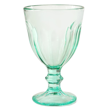 Бокал для вина 240 мл. d=90 мм. h=144 мм. Роман бирюзовый /12/576/ Бокал для вина 240 мл. d=90 мм. h=144 мм. Роман бирюзовый /12/576/