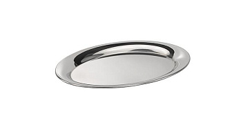 Поднос для подачи овальный 20*14,5 мм нерж. APS /1/ Поднос для подачи овальный 20*14,5 мм нерж. APS /1/