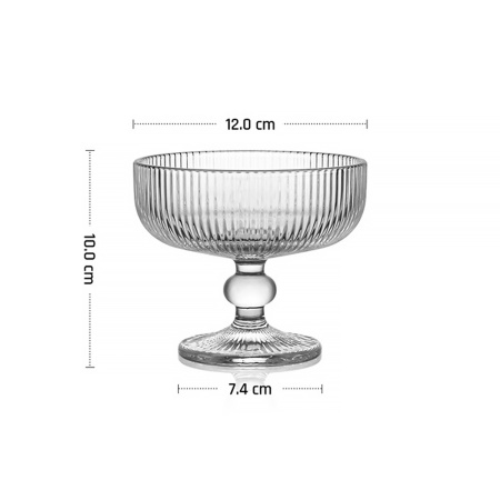 Креманка 280 мл. d=120 мм. h=100 мм. Гэтсби MGline /6/24/