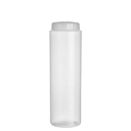 Емкость для сыпучих прод. 1 л. с сред. отверст. прозрачная GP /1/24/ Емкость для сыпучих прод. 1 л. с сред. отверст. прозрачная GP /1/24/