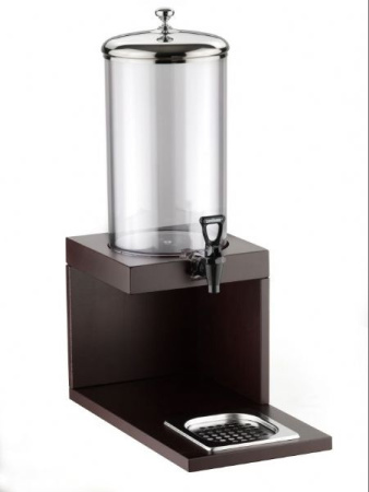 Диспенсер для соков, холод.напитков, 8 л. h=67 см. колба поликарбонат, подставка дерево, коричневый Pinti /1/ Диспенсер для соков, холод.напитков, 8 л. h=67 см. колба поликарбонат, подставка дерево, коричневый Pinti /1/