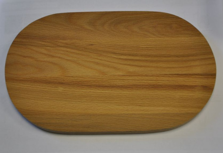 Доска для подачи овал. 260*160*15 мм. бук /1/ Доска для подачи овал. 260*160*15 мм. бук /1/