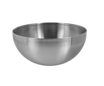 Миска  3,5 л. d=25 см. h=11 см. полусферическая, нерж. MGsteel /1/ Миска  3,5 л. d=25 см. h=11 см. полусферическая, нерж. MGsteel /1/