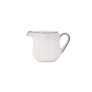 Молочник  180 мл. Ретро синий край, форма Банкет Bonna /1/24/960 Молочник  180 мл. Ретро синий край, форма Банкет Bonna /1/24/960