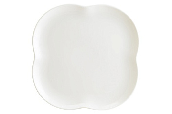 Тарелка d=280 мм. Белый, форма Ист Bonna /1/6/624/