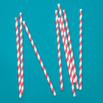 Трубочки кокт. 0,6*23 см. 25 шт/уп. бумажные, с изгибом, белые с красной полосой /1/40/ Трубочки кокт. 0,6*23 см. 25 шт/уп. бумажные, с изгибом, белые с красной полосой /1/40/