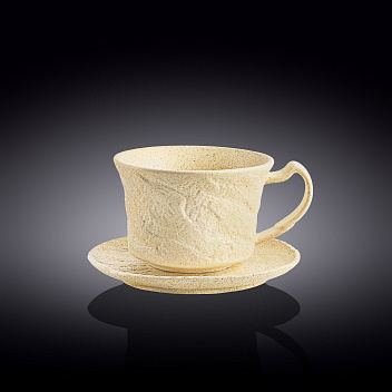 Чайная пара 300 мл. Сэнд Wilmax /2/24/ Чайная пара 300 мл. Сэнд Wilmax /2/24/