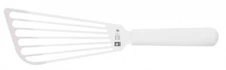 Лопатка 29 см. прямая раб. часть 17*8 см. нерж. широкая с пластик. ручкой, белая Icel /1/6/ Лопатка 29 см. прямая раб. часть 17*8 см. нерж. широкая с пластик. ручкой, белая Icel /1/6/
