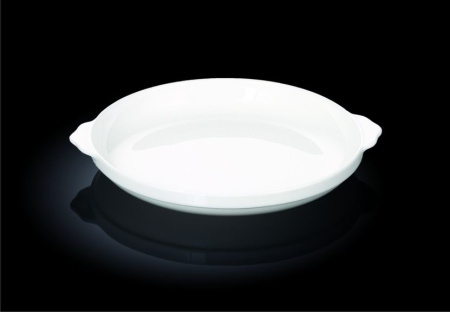 Форма для запекания  450 мл. d=200 мм. h=30 мм. с ручками Wilmax /6/36/ Форма для запекания  450 мл. d=200 мм. h=30 мм. с ручками Wilmax /6/36/