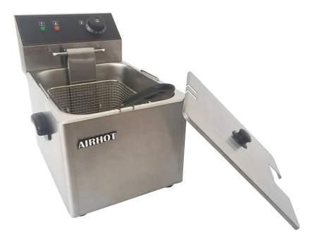 Фритюрница 1-секционная,  8 л. 324*410*350мм мм. нерж /1/ Фритюрница 1-секционная,  8 л. 324*410*350мм мм. нерж /1/