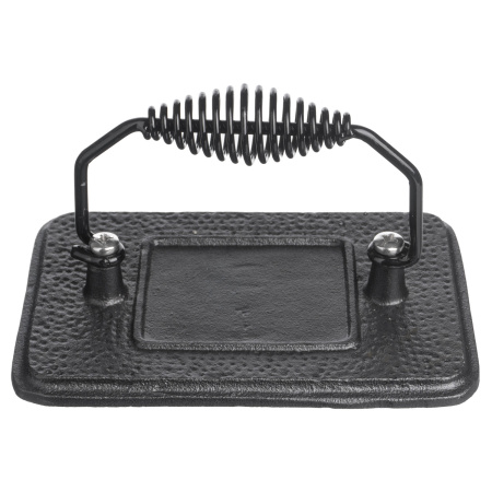 Пресс для гриля 170*110 мм. черный, чугун /1/