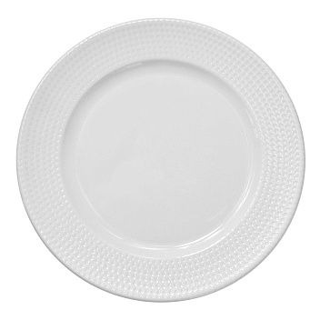 Тарелка d=210 мм. Белый Пьюре Дот, форма Банкет Bonna /1/12/1284/ Тарелка d=210 мм. Белый Пьюре Дот, форма Банкет Bonna /1/12/1284/