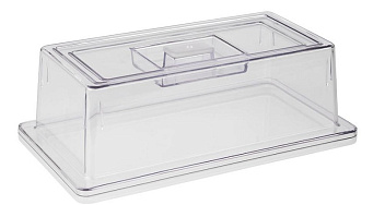 Крышка GN1/3 32,5*17,6 см. h=10,5 см. поликарбонат, прозрачная APS /1/ Крышка GN1/3 32,5*17,6 см. h=10,5 см. поликарбонат, прозрачная APS /1/