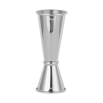 Джиггер 30/45 мл. d=45/42 мм. h=106 мм. нерж. MGsteel /1/288/ Джиггер 30/45 мл. d=45/42 мм. h=106 мм. нерж. MGsteel /1/288/