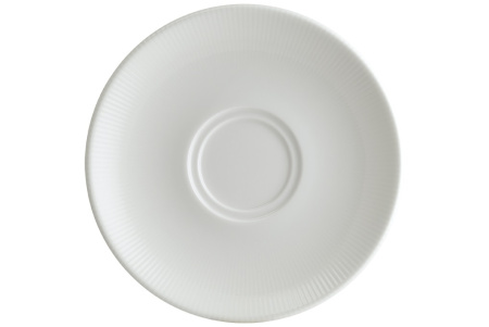 Блюдце d=160 мм. Ирис Белый (чашка 62903, 70607, 79498), форма Гурмэ Bonna /1/6/1848/