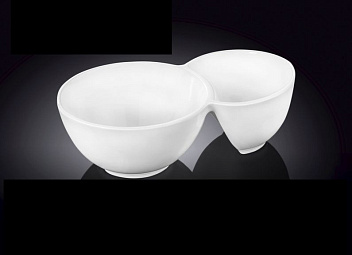 Емкость для закусок 18,5*11*5 см. 150/300 мл. Wilmax /6/48/ Емкость для закусок 18,5*11*5 см. 150/300 мл. Wilmax /6/48/