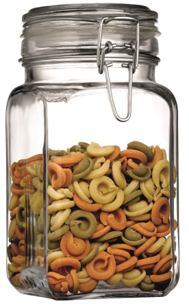 Банка для сыпучих прод. 1300 мл. с бугельным замком Кремлин /1/6/288/ Банка для сыпучих прод. 1300 мл. с бугельным замком Кремлин /1/6/288/