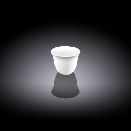 Чашка  75 мл. кофейная d=62 мм. h=48 мм. без ручки Wilmax /12/216/ Чашка  75 мл. кофейная d=62 мм. h=48 мм. без ручки Wilmax /12/216/