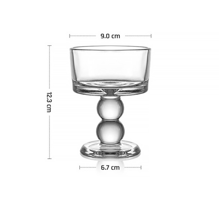 Креманка 200 мл. d=90 мм. h=123 мм. Баланс MGline /6/24/ ВДОХНОВЕНИЕ