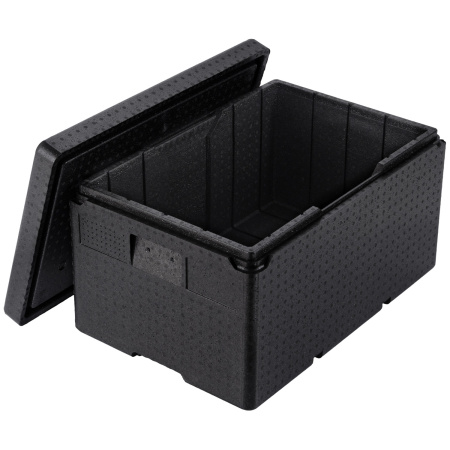 Термоконтейнер 48 л. 600*400*335 мм. для гастроем. h=200 мм. (-40°C до +110°C), плотность 60кг/м3, п/п MGprof /1/2/