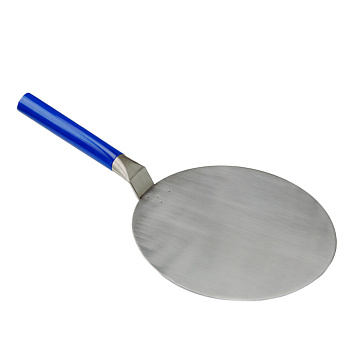 Лопата для пиццы d=25,5 см. l=20 см. нерж. с прорезин. ручкой MGsteel /1/ Лопата для пиццы d=25,5 см. l=20 см. нерж. с прорезин. ручкой MGsteel /1/