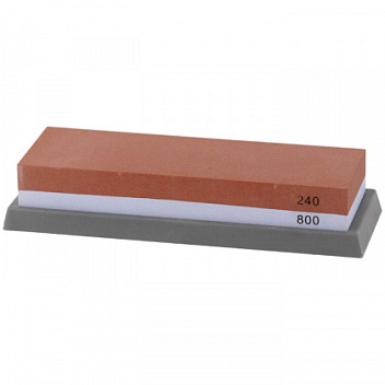 Камень точильный 180*60*27 мм. комбинированный  240/800 (для грубой заточки) /1/ Камень точильный 180*60*27 мм. комбинированный  240/800 (для грубой заточки) /1/