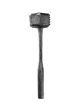 Молоток для отбивания мяса алюм. 0,19 кг 5*3 см. 24 см. /1/100/ Молоток для отбивания мяса алюм. 0,19 кг 5*3 см. 24 см. /1/100/