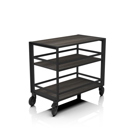 Тележка сервировочная 3-х ярусная 900*500*700 см. дерев. Abert /1/