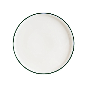 Тарелка d=160 мм. Линеа Зеленый, форма Хюгге Bonna /1/12/1680/